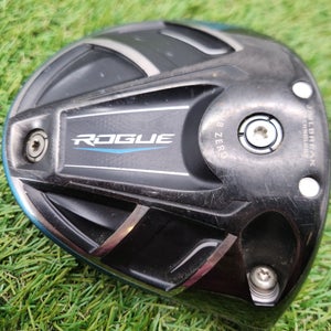 2018 CALLAWAY ROGUE SUBZERO DRIVER 10.5* CLUBHEAD ONLY GOOD