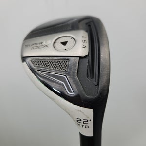 2012 ADAMS IDEA SUPER LS 4 HYBRID 22* STIFF MITSU KUROKAGE 80HY GOOD