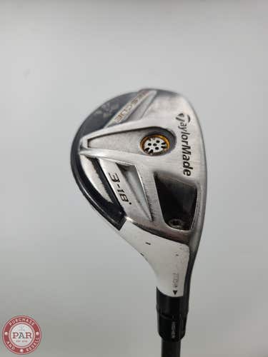 2011 TAYLORMADE RESCUE 11 3 HYBRID 18* STIFF ALDILA RIP FAIR