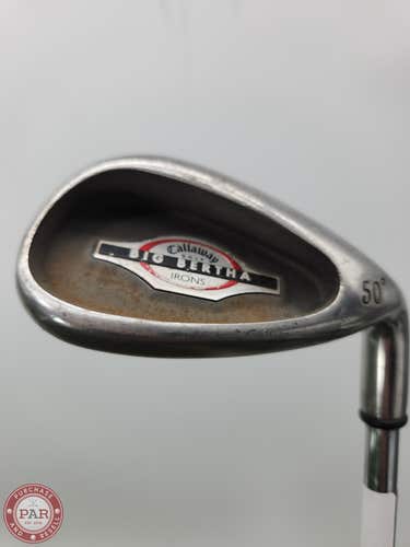 2002 CALLAWAY BIG BERTHA GAP WEDGE 50* UNIFLEX CALLAWAY BIG BERTHA 35.5" GOOD