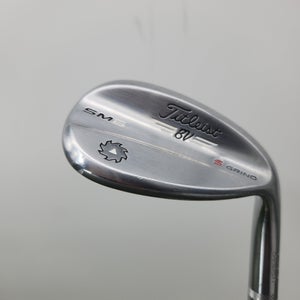 2016 TITLEIST VOKEY SM6 CHROME WEDGE 60*/10 WEDGEFLEX TT DYNAGOLD TOUR ISSUE 34.