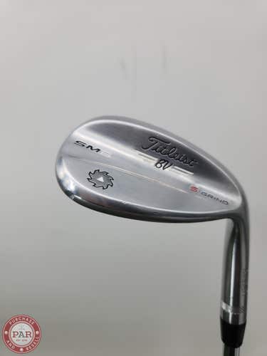 2016 TITLEIST VOKEY SM6 CHROME WEDGE 60*/10 WEDGEFLEX TT DYNAGOLD TOUR ISSUE 34.