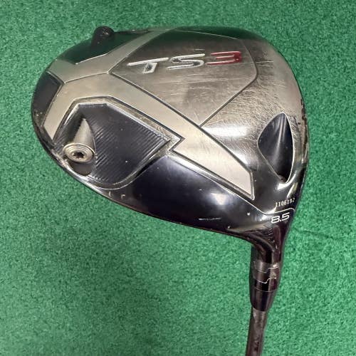 Titleist TS3 8.5 Driver Men's Right Hand Stiff Flex Graphite Shaft 60g Aldila