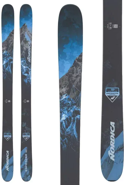 New 2023 Nordica Enforcer 104 Free skis; Size: 186