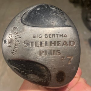 Men's Callaway Steelhead Plus Right Handed Fairway Wood 7 Wood (Used)