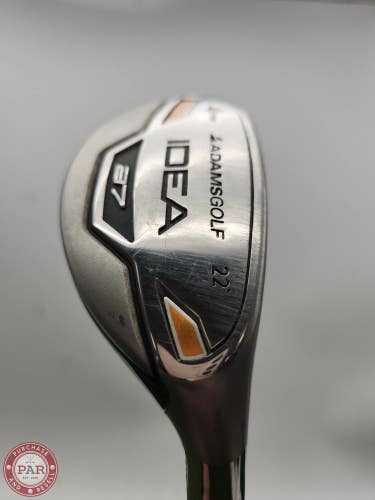 ADAMS IDEA A7OS 4 HYBRID 22* REG UST AXIVCORE 85 +HC FAIR