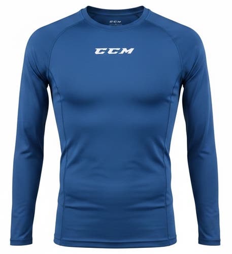 CCM Performance Long Sleeve Body Fit Training Shirt 7942 (B R5 S3 L1)