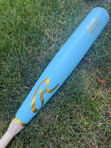 2025 Rawlings Icon Composite BBCOR Certified Bat (-3) 29 oz 32" (Used)