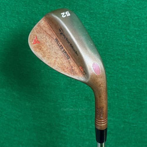 TaylorMade Milled Grind Chrome 50-SB9 50 Gap Wedge KBS Tour 105