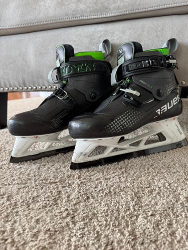 Bauer Konekt Hockey Goalie Skates 7 (Used)