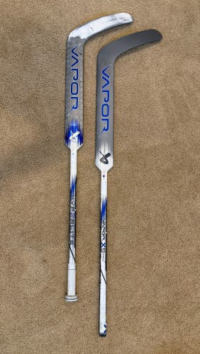 (2) Bauer Regular Goalie Sticks (Used)