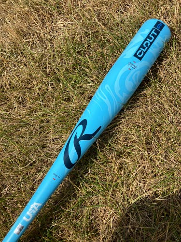 2025 Rawlings Clout AI Alloy Bat USABat Certified (-10) Alloy 20 oz 30" (Used)