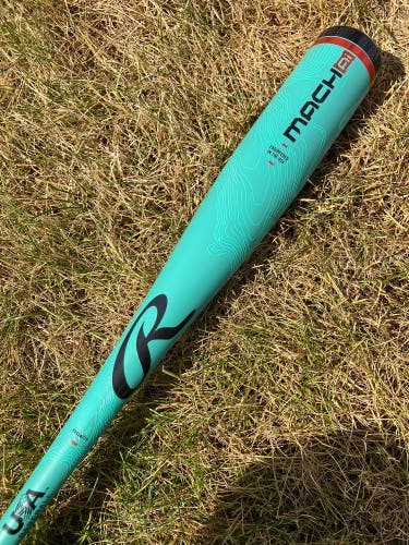 2025 Rawlings Mach AI Alloy Bat USABat Certified (-10) Alloy 20 oz 30" (Used)