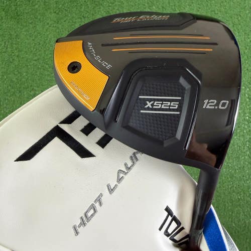 Tour Edge Hot Launch X525 Anti-Slice 12 Driver 2025 Helium 50A Senior A Flex