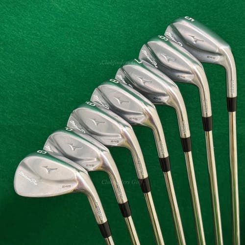 Mizuno Pro 245 Forged 5-GW Iron Set Dynamic Gold 120 S300 Steel Stiff