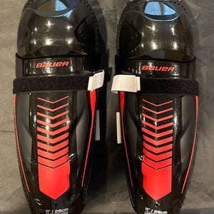 Junior Bauer Lil Sport 11" Shin Pads (New)