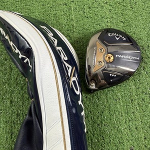Callaway Paradym Triple Diamond 3 Wood 15 Club Head Only Left Handed With Cover