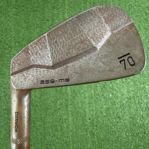Sub 70 659 MB 4 Iron Raw Forged True Temper Dynamic Gold X100 Left Handed
