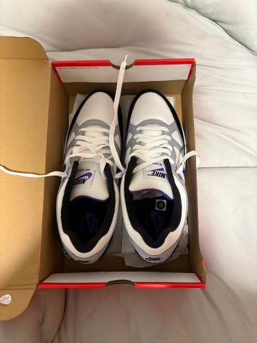 Purple Men's Size M 11.5 (W 12.5) Adult Nike Air Max 90 Shoes (New)