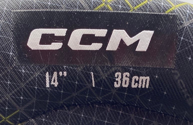 NEW CCM Tacks XF Gloves, Navy/White, 14"