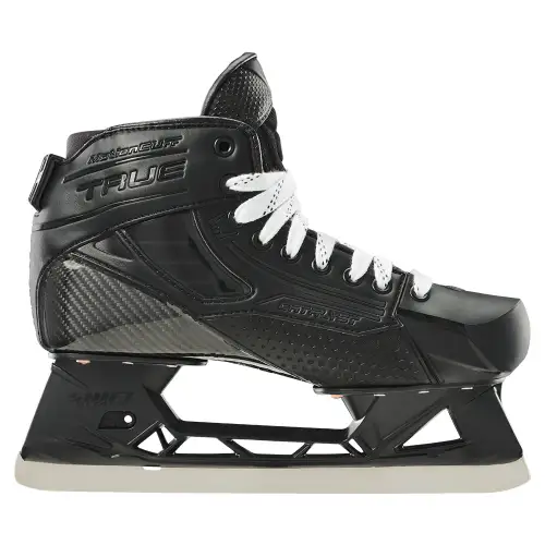 Brand New True Catalyst 7X4 Blackout Senior Goalie Skates (SK-GOAL-CAT-7X4-B)