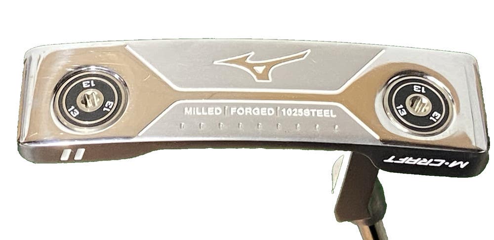 Mizuno M-Craft II Milled Forged White Satin Putter Steel 36" RH SuperStroke Grip
