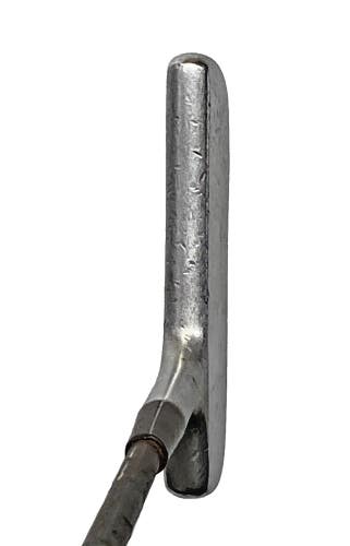 AG Spalding & Bros Cash-In Blade Putter 2-Way LH Or RH Steel 33.5 Nice Wrap Grip