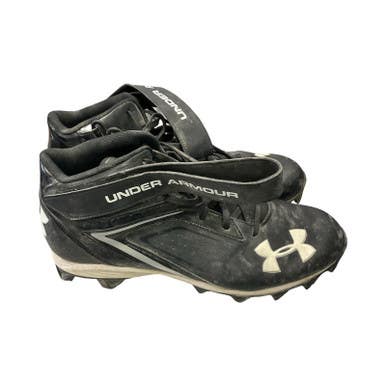 Used Under Armour Adult Fb Cleats Black Senior 11.5 11859-s000031379