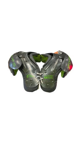 Used Champro Scorpion Fb Shoulder Pads Black Sm 11859-s000030802