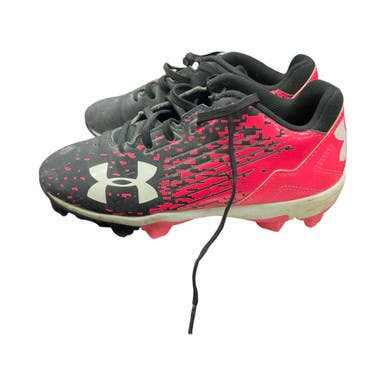 Used Under Armour Under Armour Cleats Bb Sb Cleats Pink Youth 13.0 11859-s000030373