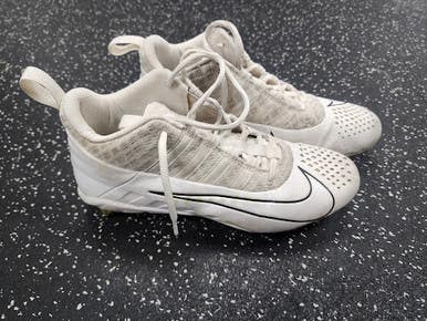 Used Nike Huarache Lax Cleats Mens White Senior 9 11849-s000040765