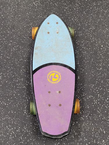 Used Kryptonics Penny Board Complete Skateboard Black Regular 11849-s000040746