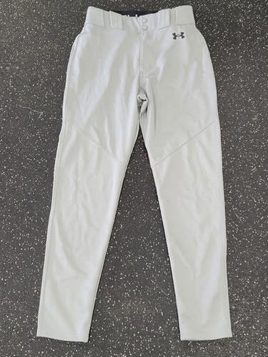 Used Under Armour Mens Baseball Pants Bb Sb Pant Mens Grey Sm 11849-s000040731