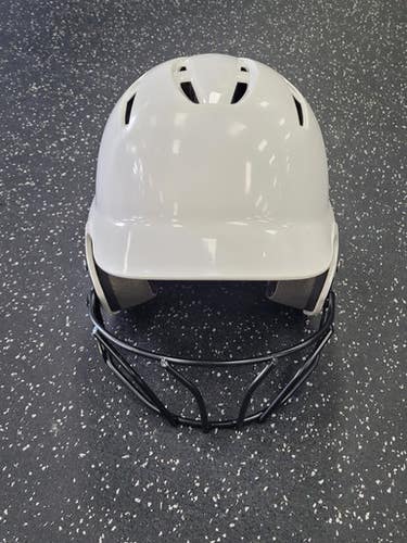 Used Demarini Paradox Protege Batting Helmet W Mask White Xs 11849-s000040732