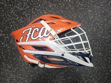 Used Cascade Xrs Lacrosse Helmet Orange One Size 11849-s000040709