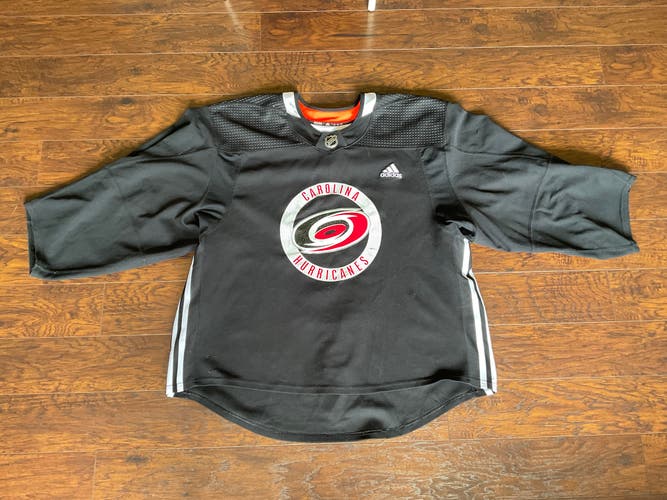 NHL Carolina Hurricanes Adidas MIC practice jersey, Black, 58G
