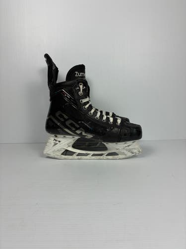 Used Size 5.25 Regular Senior CCM JetSpeed FT6 Pro Stock Hockey Skates - Black