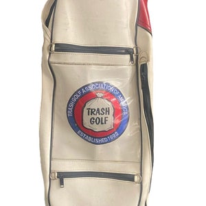 Trash Golf Association Made In USA Watkins Motor Lines Ron Miller Golf Bag 1992