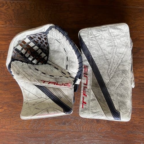 Pro Stock True Catalyst NITRO Goalie Glove Set