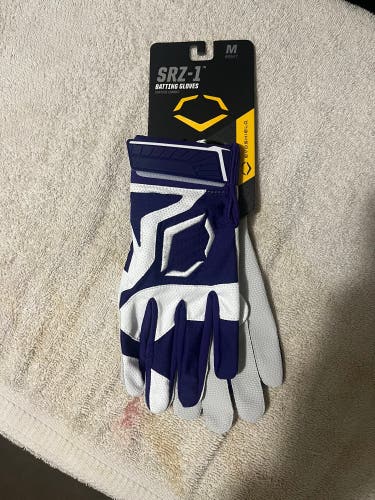 Medium EvoShield Pro-SRZ Batting Gloves (New)