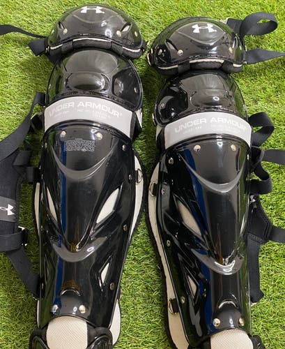 New Under Armour Professional Catcher's Leg Guards | Ages 12-16