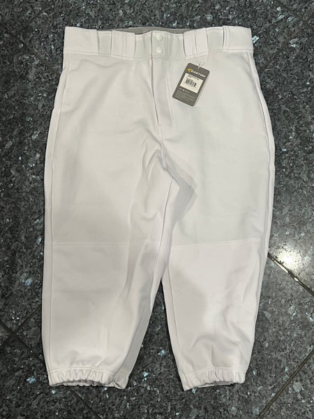 White Men's Large Adult Easton Game Pants (New)