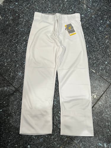 White Men's Medium Adult Easton Game Pants (New)