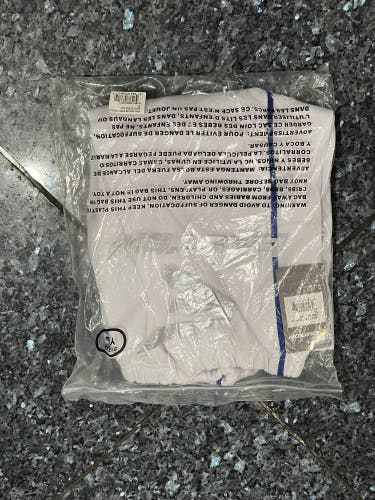 White Men's Large Youth Easton Game Pants (New)