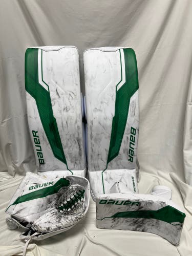 Oettinger Bauer Supreme Shadow Regular Goalie Full Set Pro Stock (Used)
