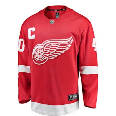 FANATICS RED WINGS REPLICA JERSEY - HENRIK ZETTERBERG - ADULT MEDIUM! (Used- great condition)