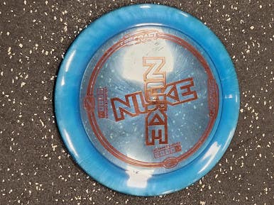 Used Discraft Nuke Disc Golf Driver Royal Blue (missprint) 11849-s000040676