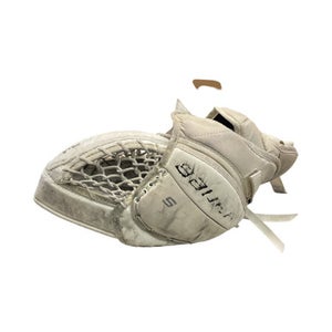 Used Bauer Youth Goalie Catcher White 11859-s000025240