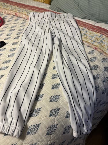 White Unisex Large Youth Champro Game Pants (Used)