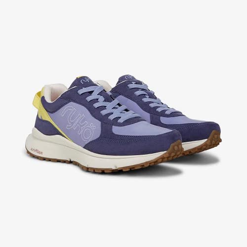 Ryka Jog On I9572M2403 Sneakers Women's US 7 Blue Casual Walking Shoes DWA2972